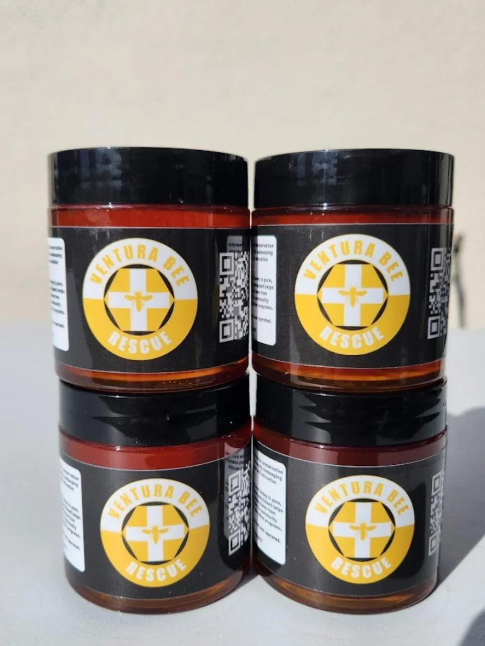 4x Apiary Honey Bundle Stocking Stuffers - Unfiltered, Pure, Raw - Sustainable S
